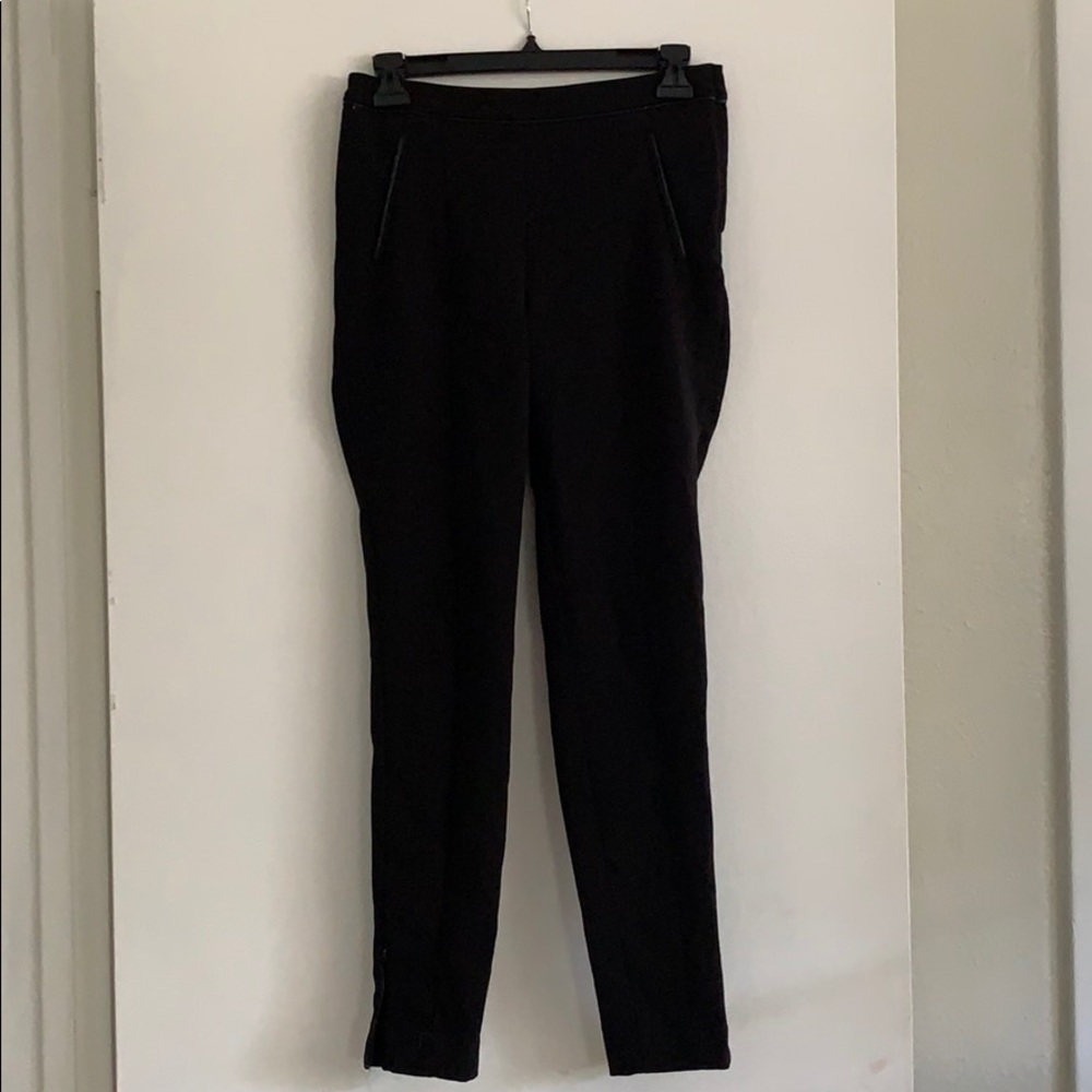 H&M black skinny dress slacks